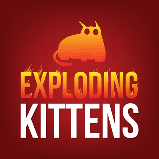 Exploding Kittens box art